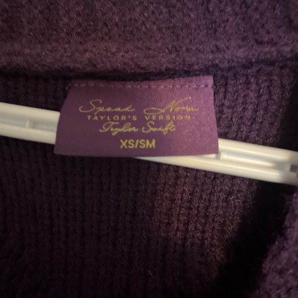 Official Taylor Swift Speak Now Cardigan/Sweater/Shirt in XS/S - Picture 4 of 4